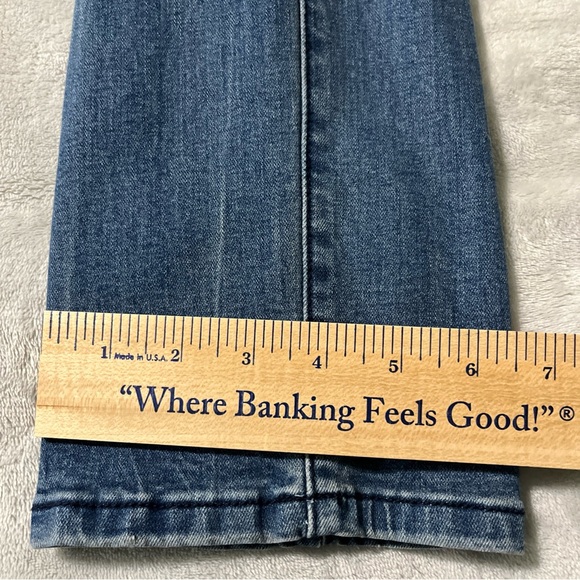 Judy Blue Jeans Womens 3XL Skinny Fit Distress Med Wash Blue 30” Inseam Mid Rise - Picture 8 of 13